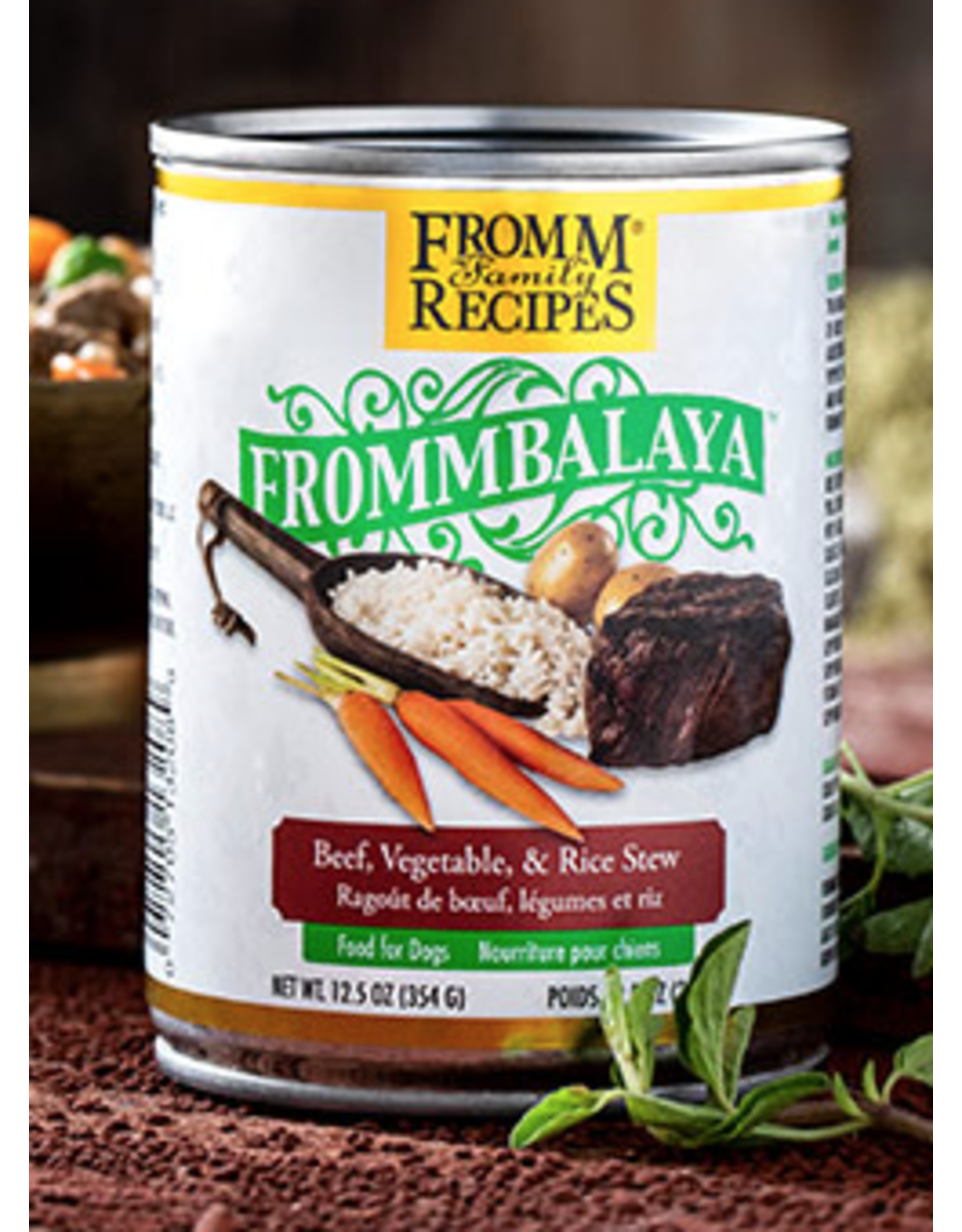 Fromm Fromm Frommbalaya Beef, Vegetable & Rice Stew Dog Food 12.5oz