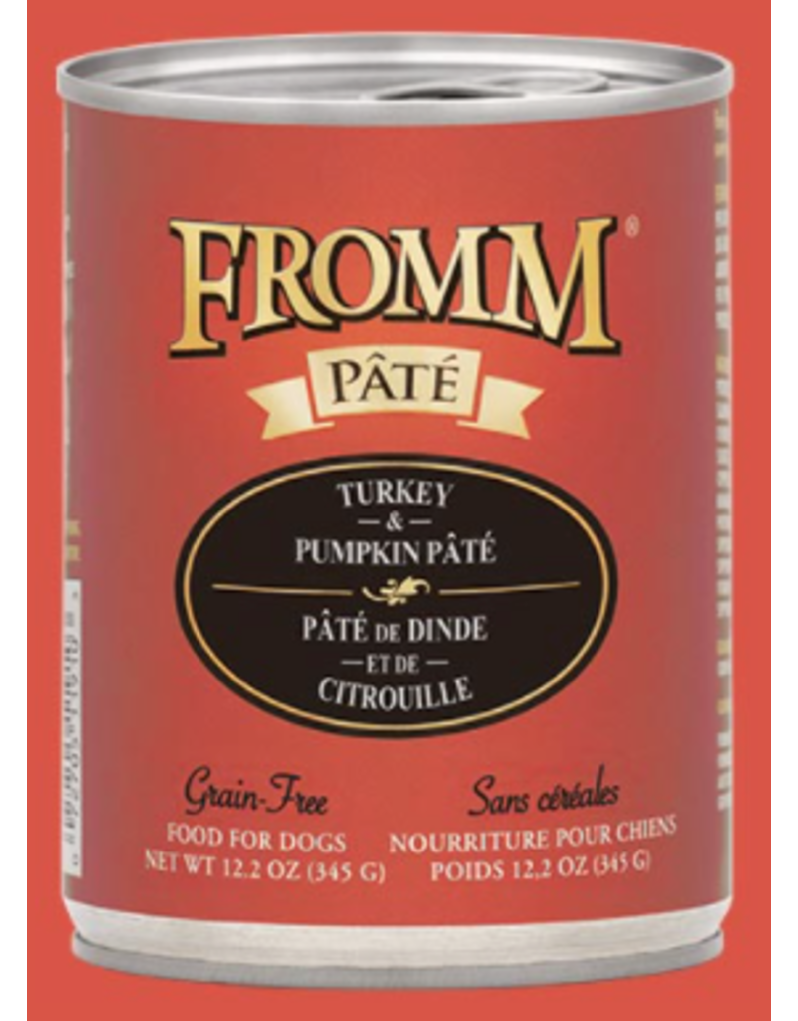 Fromm Fromm Pate Turkey & Pumpkin Dog Food 12.2oz