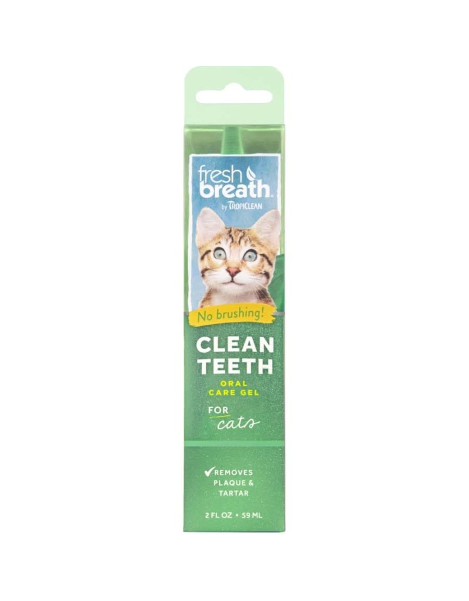 Tropiclean Tropiclean Fresh Breath No Brushing Clean Teeth Oral Care Gel for Cats 2oz