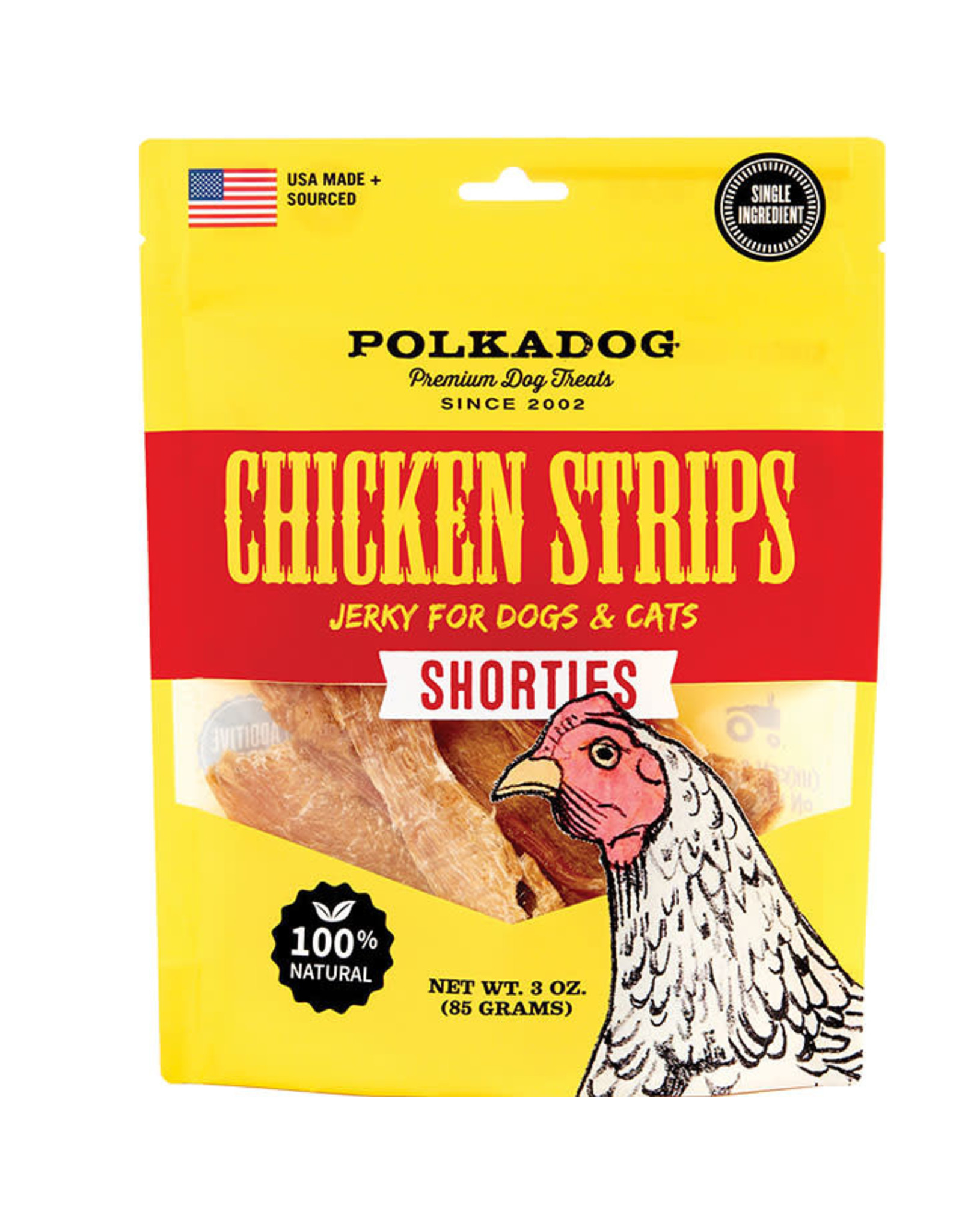 Polkadog Bakery Polkadog Chicken Strip Shorties 3oz