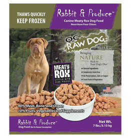 OC Raw OC Raw Rabbit & Produce Canine Meaty Rox Dog Food