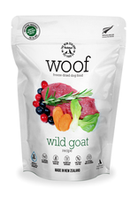 The New Zealand Natural Pet Food Company Woof Freeze Dried Wild Goat Recipe Dog Food