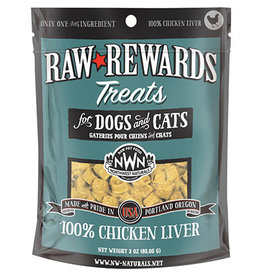 Northwest Naturals Northwest Naturals Raw Rewards Freeze Dried Chicken Liver Treats for Dogs & Cats 3oz