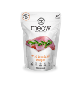 The New Zealand Natural Pet Food Company Meow Freeze Dried Wild Brushtail Recipe Cat Food