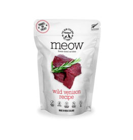 The New Zealand Natural Pet Food Company Meow Freeze Dried Wild Venison Recipe Cat Food