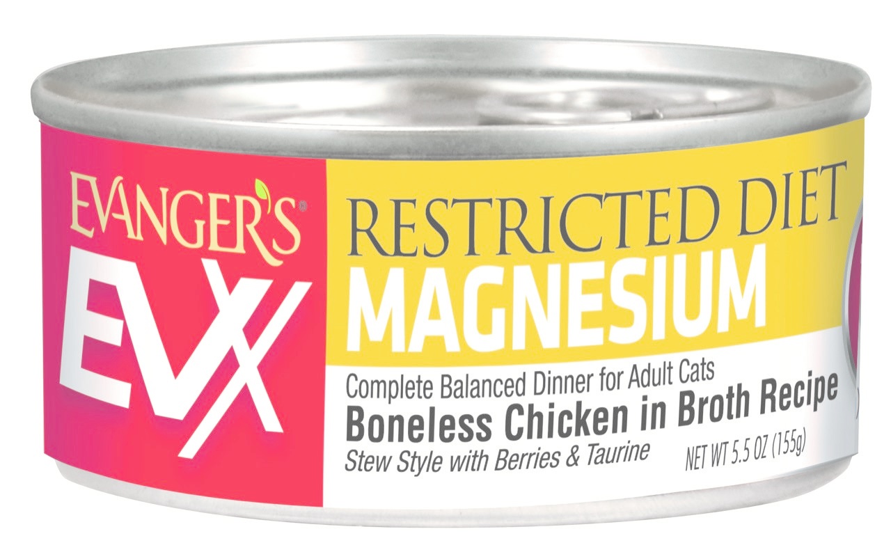 Evanger's EVX Restricted Diet Urinary Tract Cat Food 5.5oz Everett