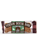 The Wild Bone Co. Venison Dental Bone Fresh Mouth Recipe 1oz