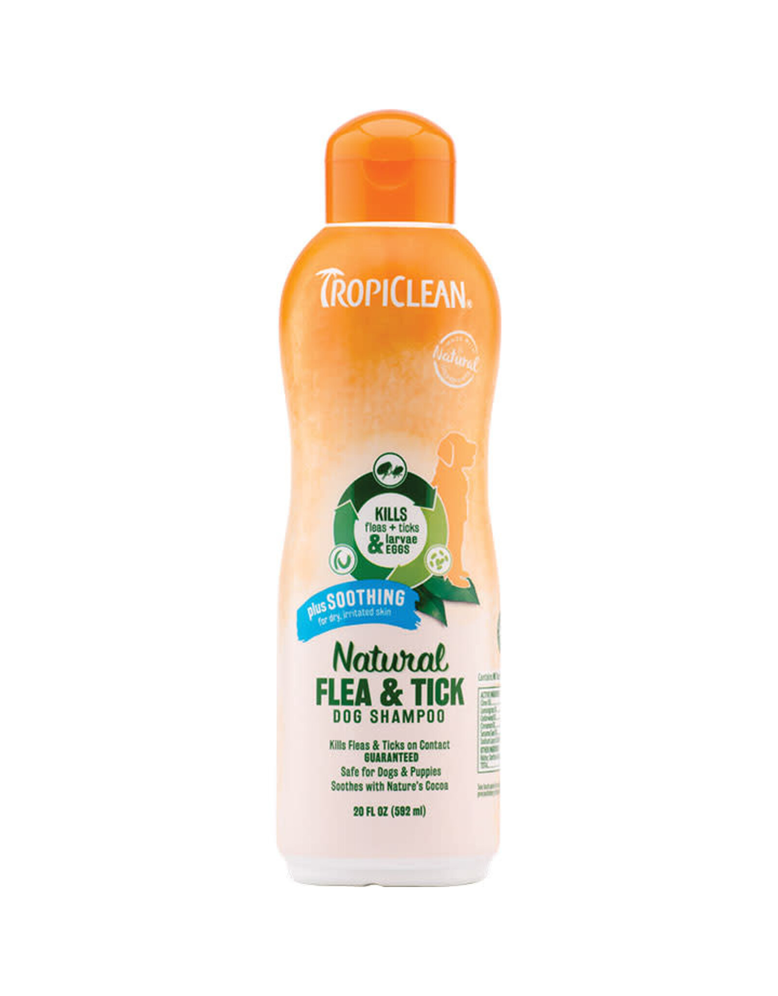 Tropiclean Tropiclean Natural Flea & Tick Soothing Shampoo for Dogs 20oz