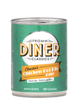 Fromm Fromm Diner Classics Charlie's Chicken Pot Pie Pate Wet Dog Food 12.5oz