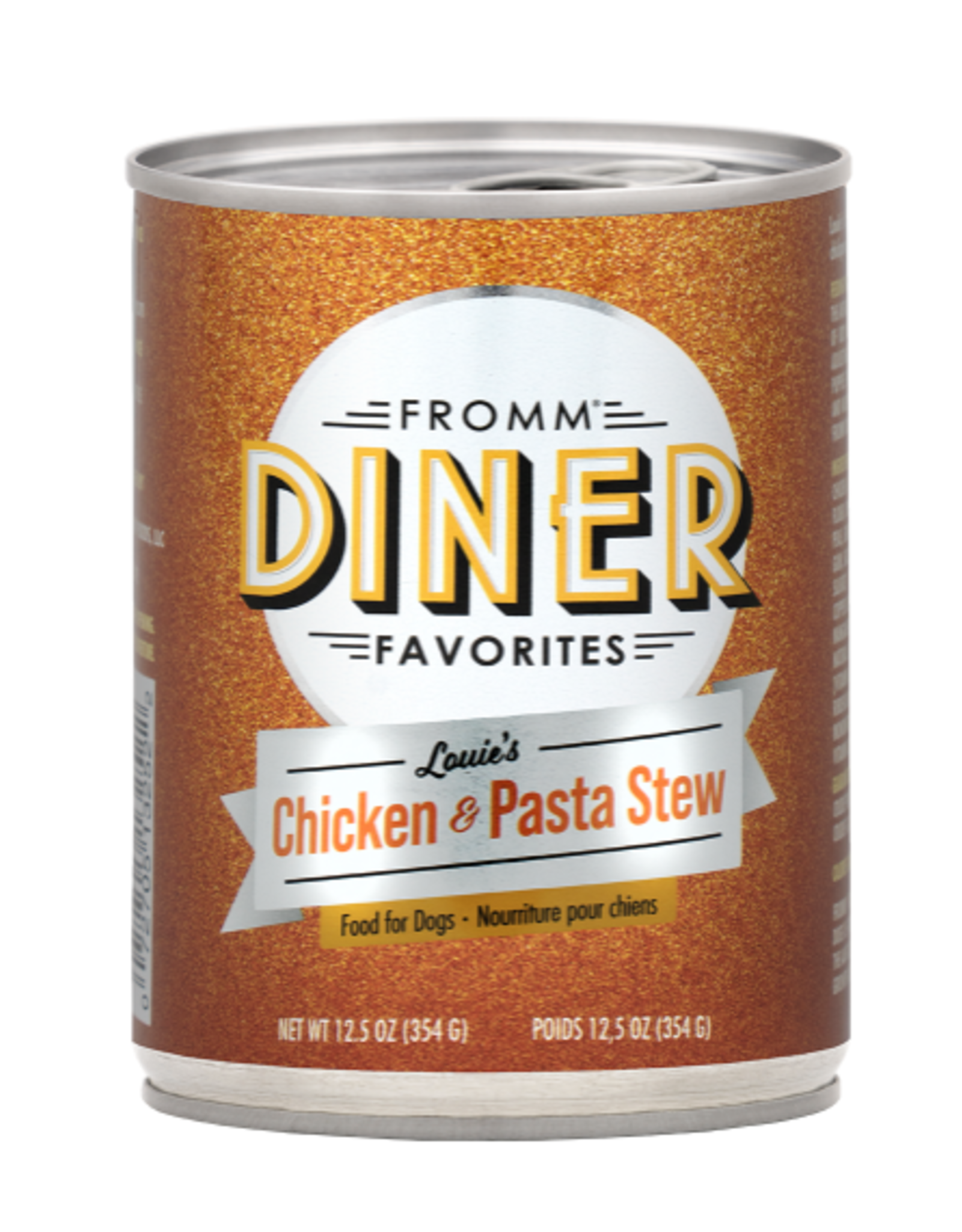 Fromm Fromm Diner Favorites Louie's Chicken & Pasta Stew Wet Dog Food 12.5oz