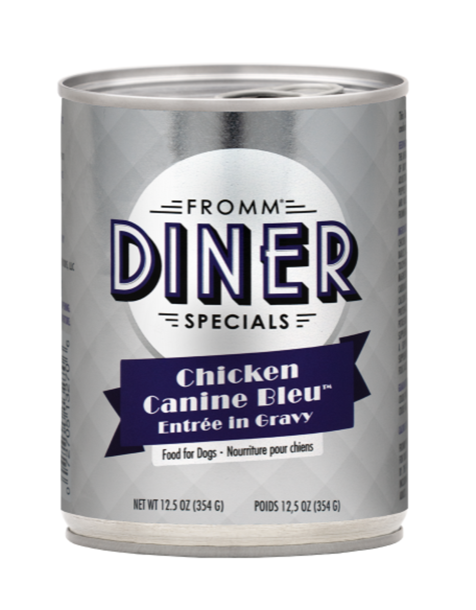 Fromm Fromm Diner Specials Chicken Canine Bleu Entree in Gravy Wet Dog Food 12.5oz