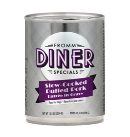 Fromm Fromm Diner Specials Slow Cooked Pulled Pork Entree in Gravy Wet Dog Food 12.5oz