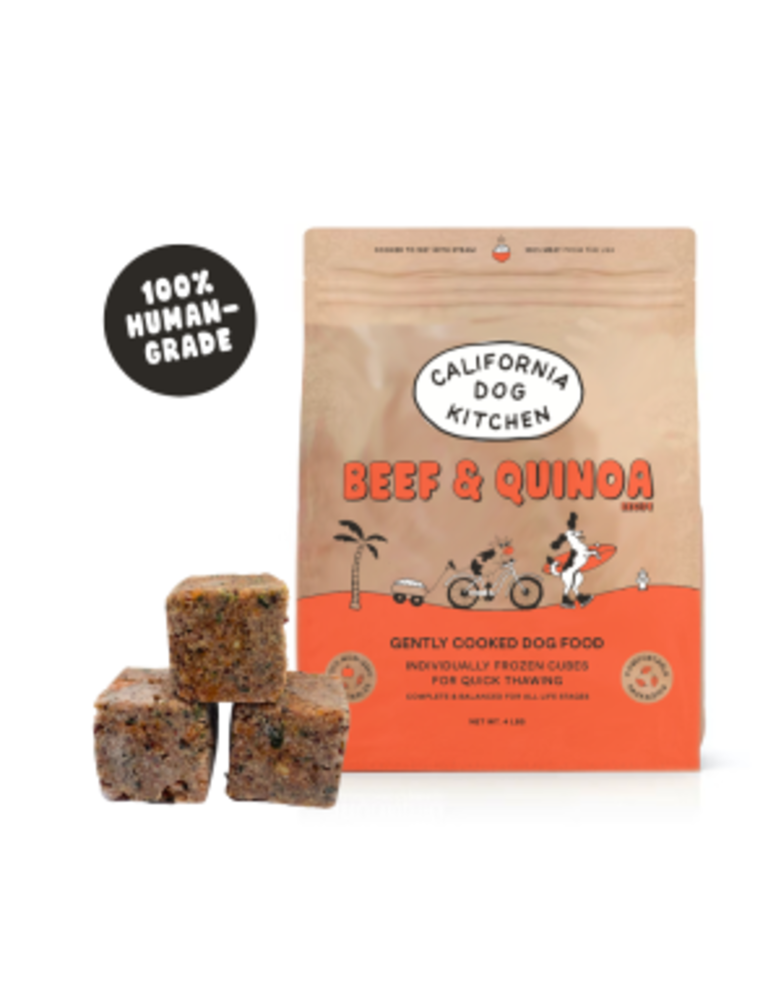 California Dog Kitchen California Dog Kitchen Gently Cooked Beef & Quinoa Dog Food