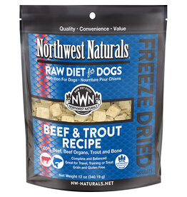Northwest Naturals Northwest Naturals Raw Diet for Dogs Freeze Dried Nuggets  Beef & Trout Recipe