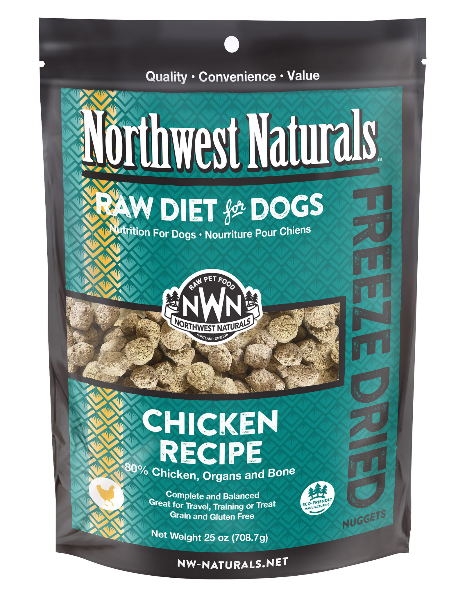 Northwest Naturals Northwest Naturals Raw Diet for Dogs Freeze Dried Nuggets Chicken Recipe