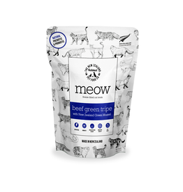 The New Zealand Natural Pet Food Company Meow Freeze-Dried Beef Green Tripe w/New Zealand Green Lipped Mussels 1.4oz