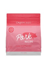 Green Juju Green Juju Pork Recipe Freeze Dried Raw Diet Dog Food 14oz