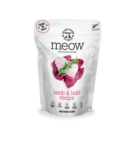 The New Zealand Natural Pet Food Company Meow Freeze-Dried Lamb & Hoki Recipe Cat Food