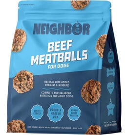 Neighbor Pet Food Neighbor Pet Food Gently Cooked Beef Meatballs Dog Food 1.5lb
