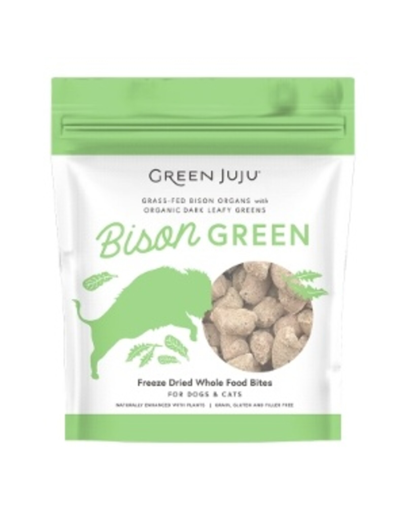 Green Juju Green Juju Bison Green Freeze Dried Whole Food Bites for Dogs & Cats
