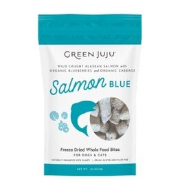 Green Juju Green Juju Salmon Blue Freeze Dried Whole Food Bites for Dogs & Cats