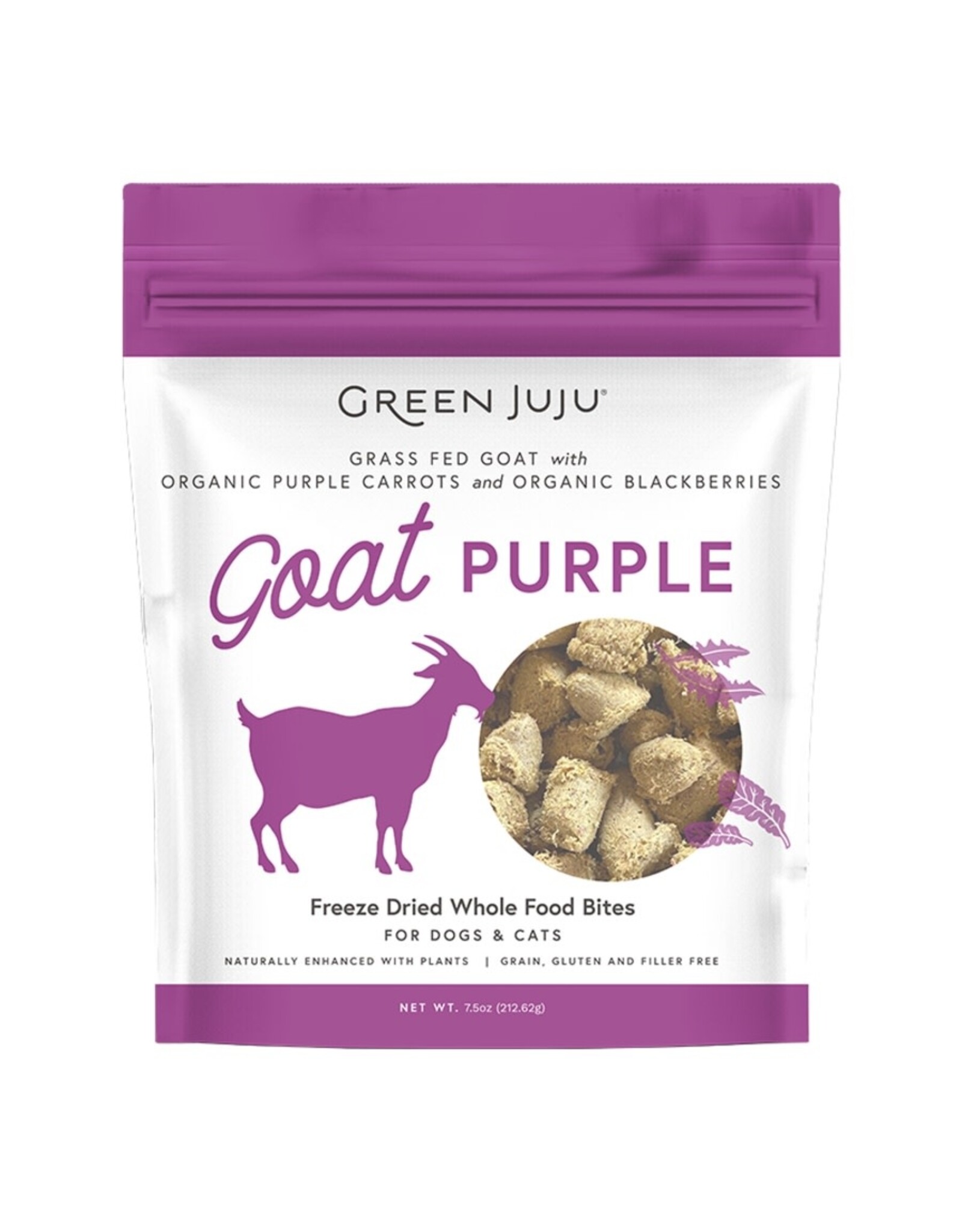 Green Juju Green Juju Goat Purple Freeze Dried Whole Food Bites For Cats & Dogs