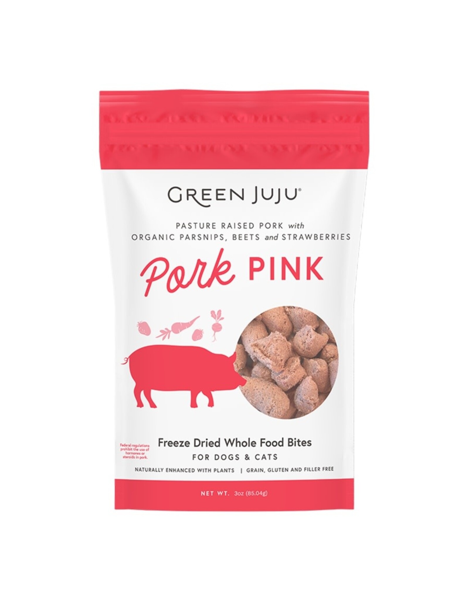 Green Juju Green Juju Pork Pink Freeze-Dried Whole Food Topper For Cats & Dogs