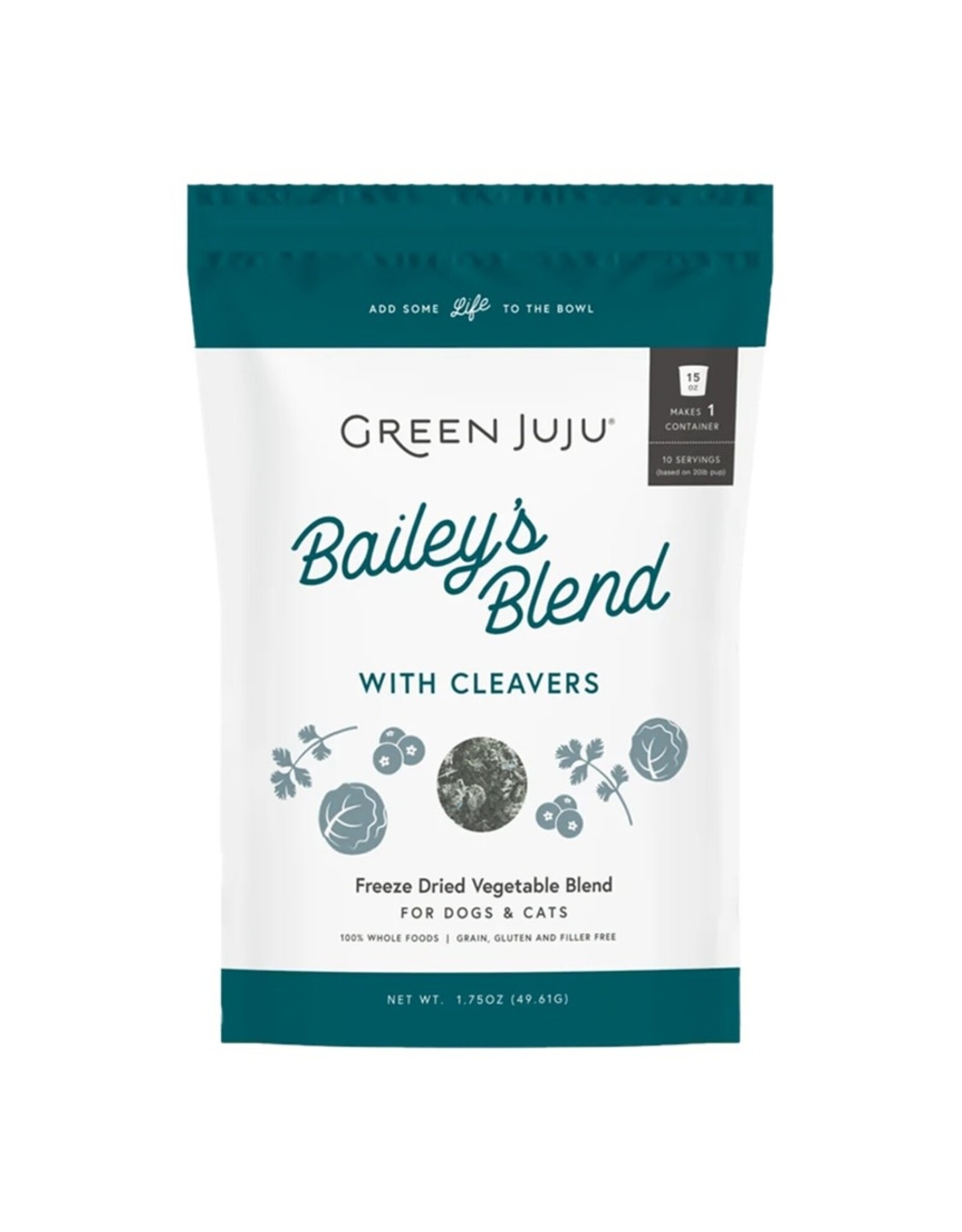 Green Juju Green Juju Freeze-Dried Bailey's Blend w/Cleavers 1.75oz