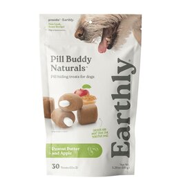 Earthly Pet Earthly Pet Pill Buddy Naturals Pill Treat Peanut Butter & Apple Recipe 30ct