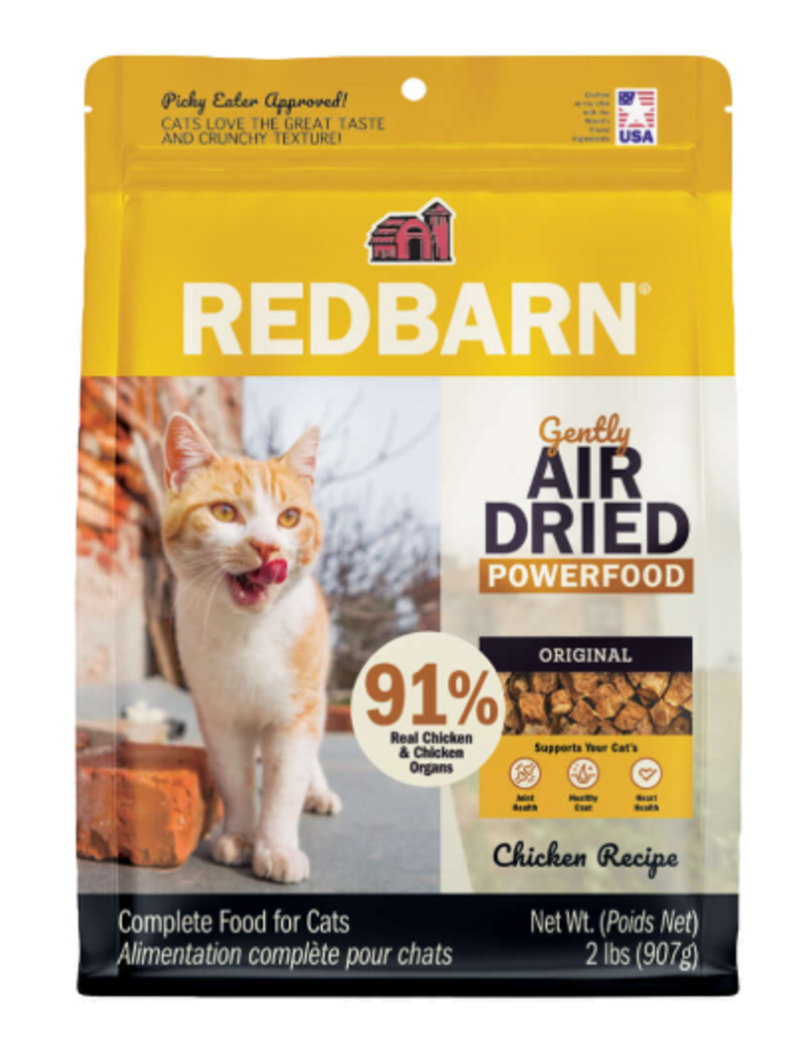 Redbarn Redbarn Air Dried Powerfood Chicken Recipe Cat Food 2lb