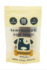 Saint Rocco's Treats Saint Rocco's Cheeseburger Dog Treats 8oz