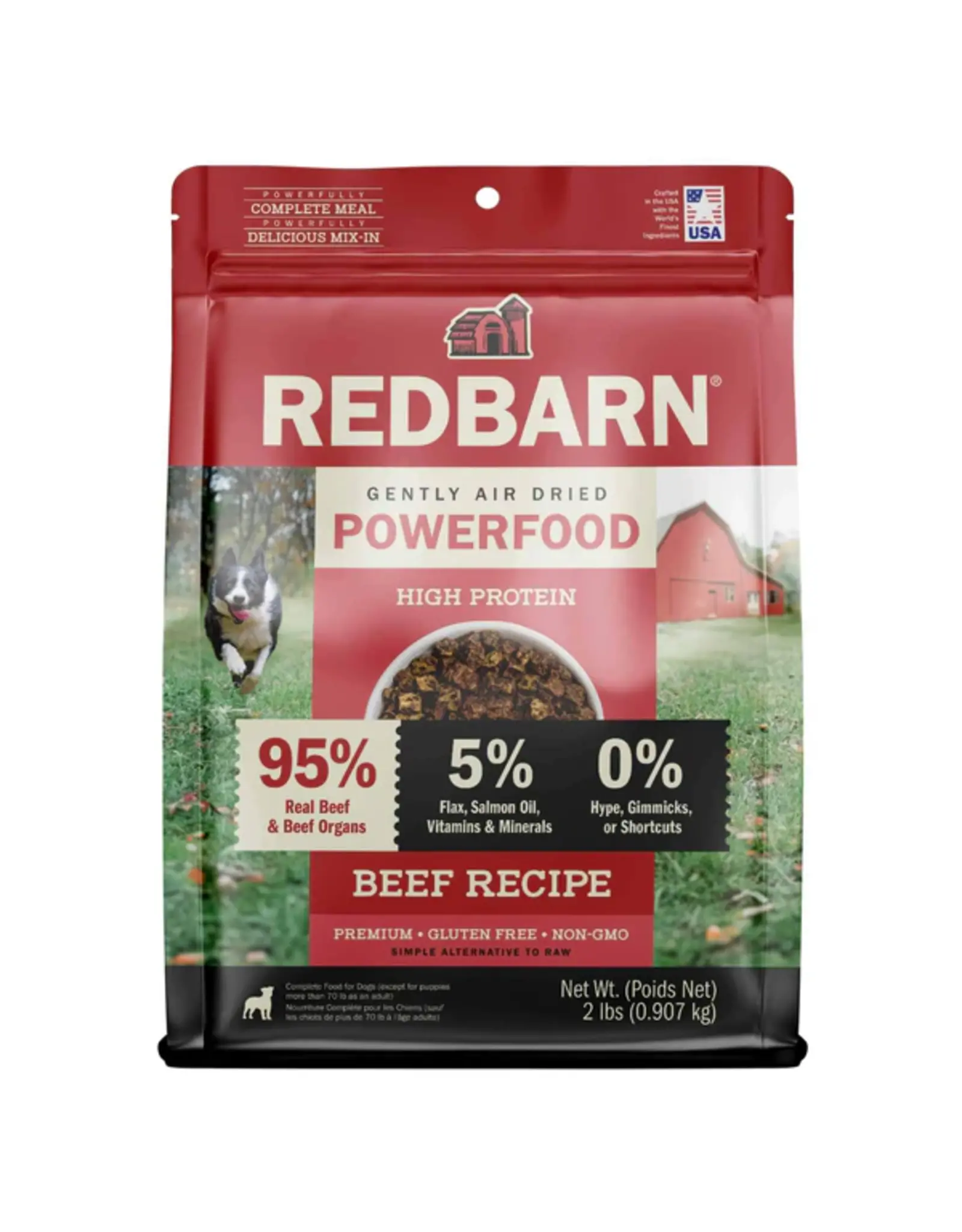 Redbarn Redbarn Air Dried Powerfood Beef Recipe Dog Food