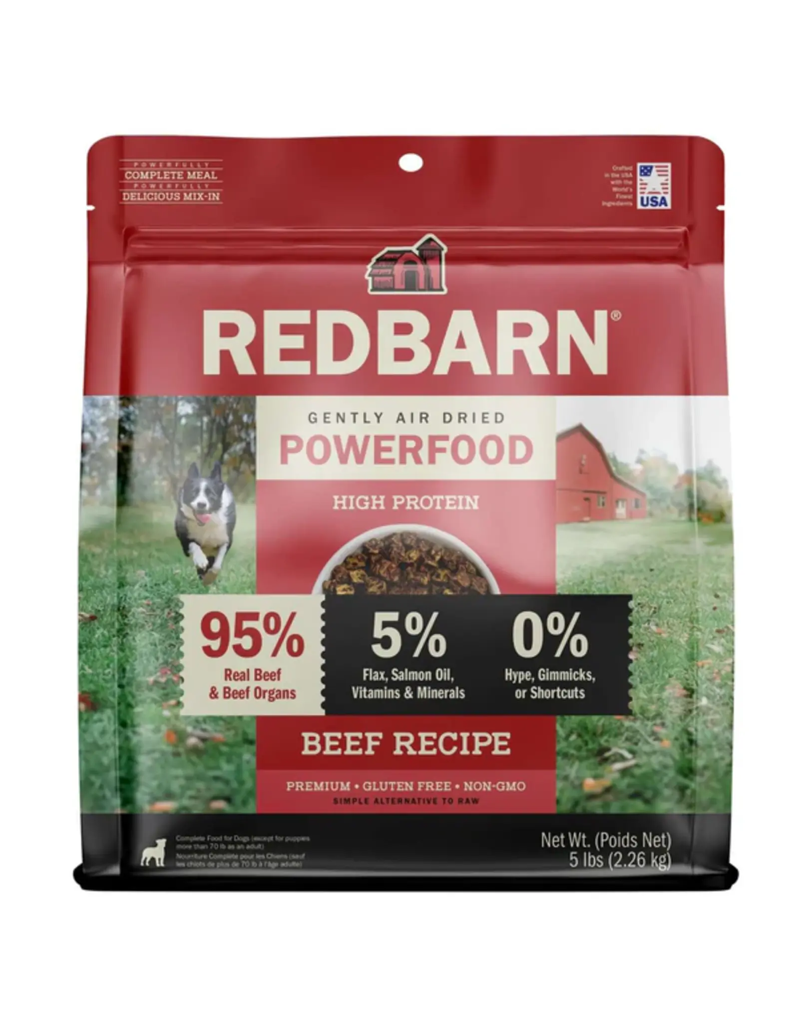 Redbarn Redbarn Air Dried Powerfood Beef Recipe Dog Food