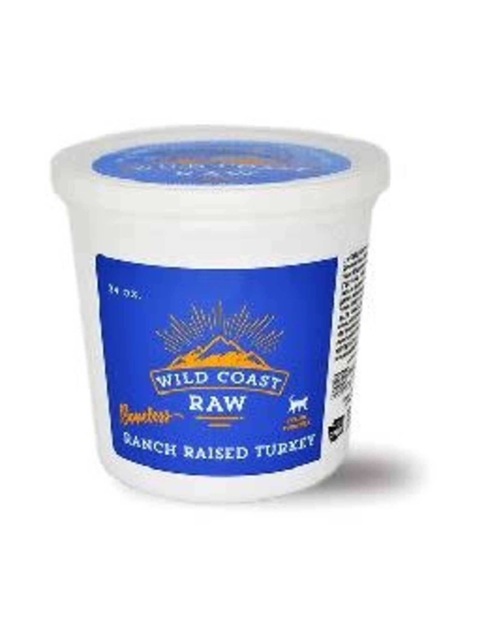 Wild Coast Raw Wild Coast Raw Boneless Ranch Raised Turkey Cat Food