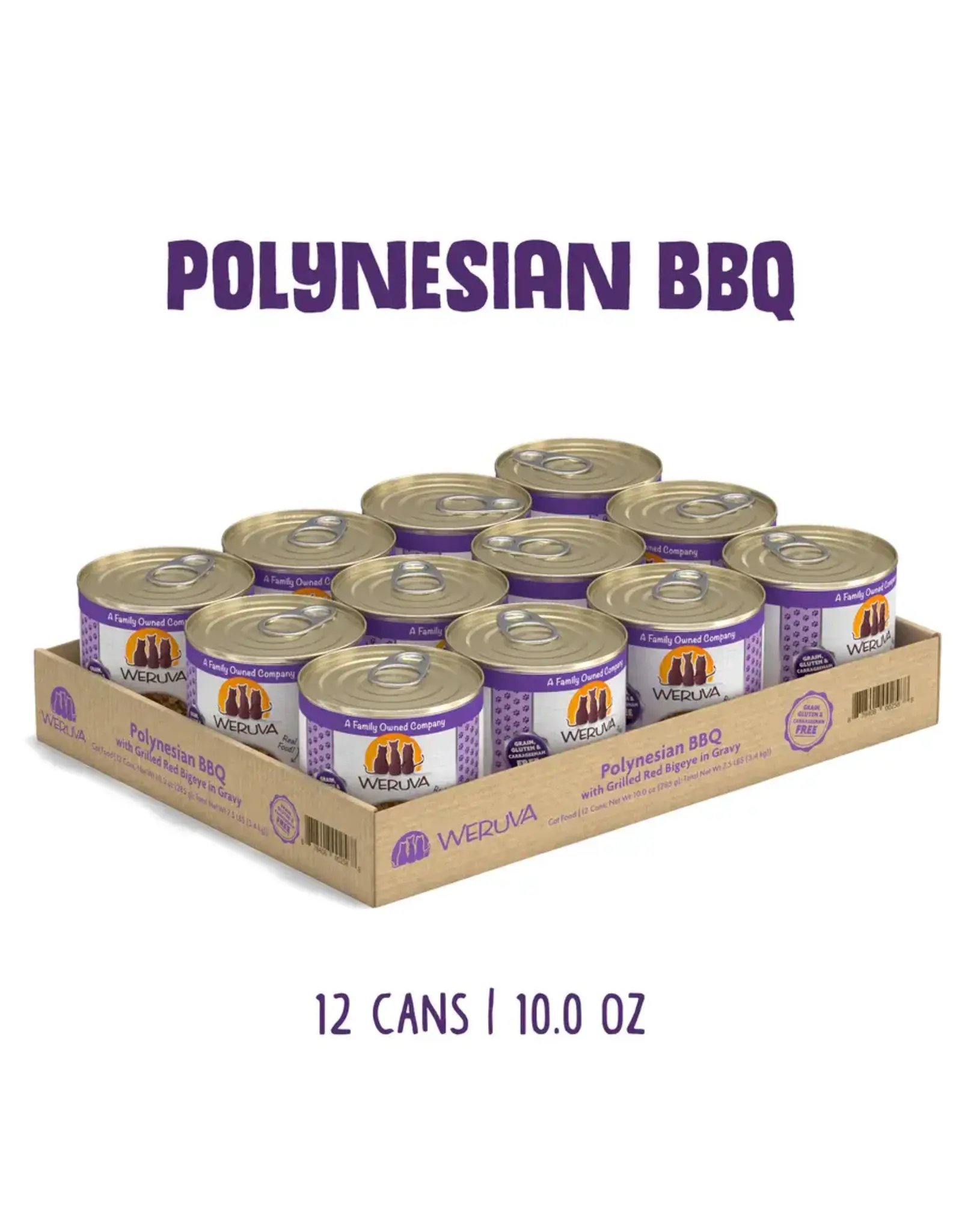Weruva Weruva Polynesian BBQ with Red Bigeye in Gravy Cat Food 10oz