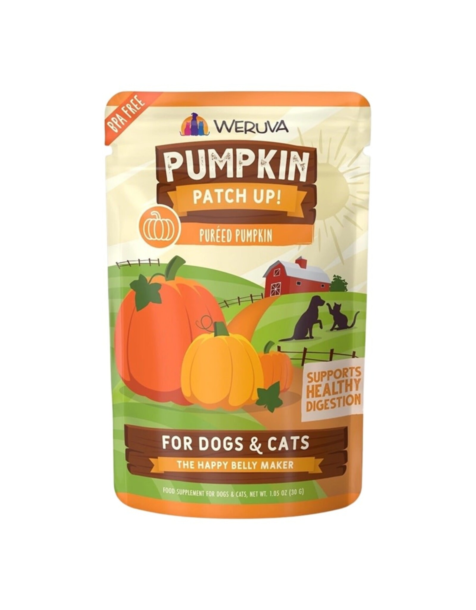 Weruva Weruva Pumpkin Patch Up for Dogs & Cats 1.05oz Pouch