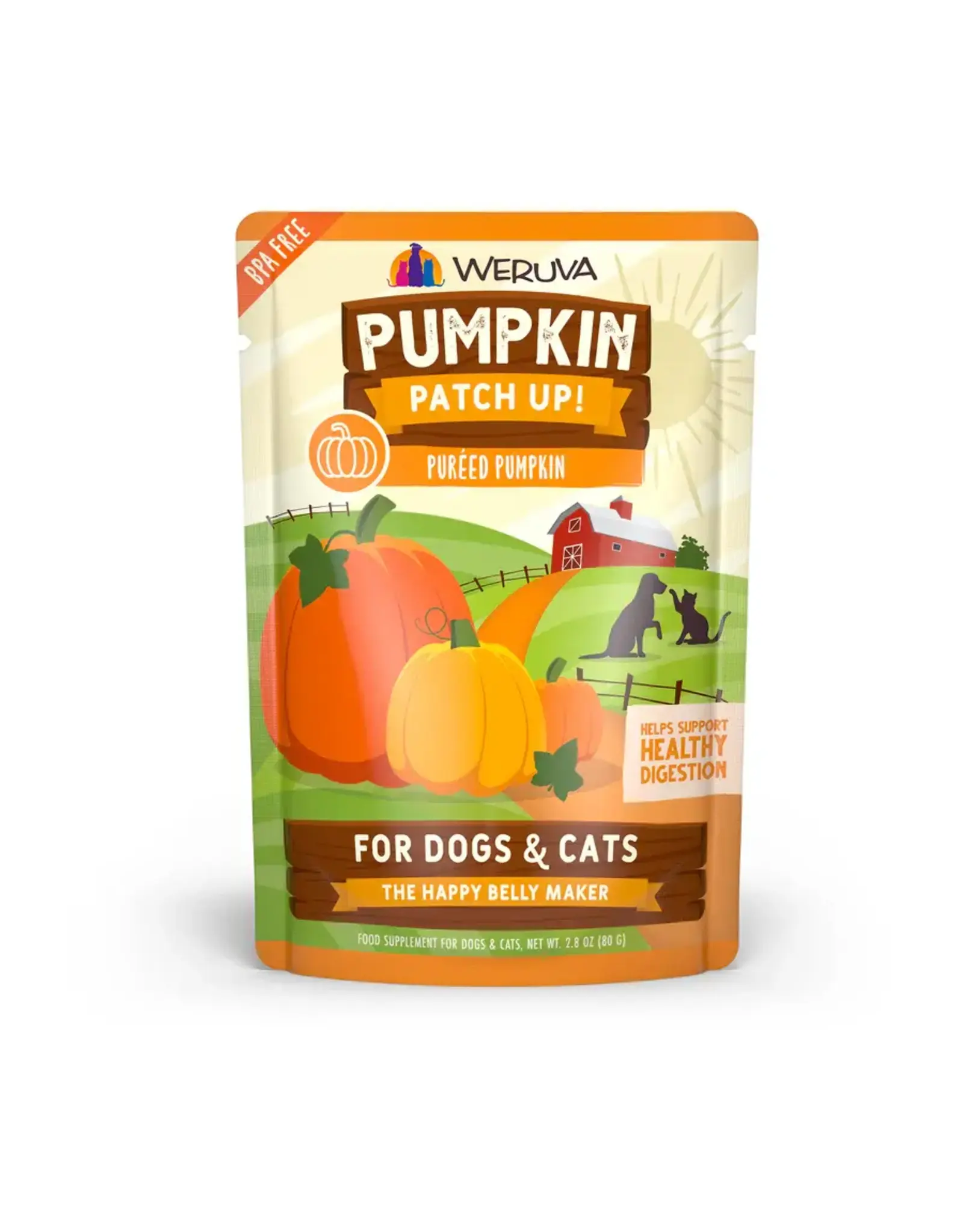 Weruva Weruva Pumpkin Patch Up for Dogs & Cats 2.8oz Pouch