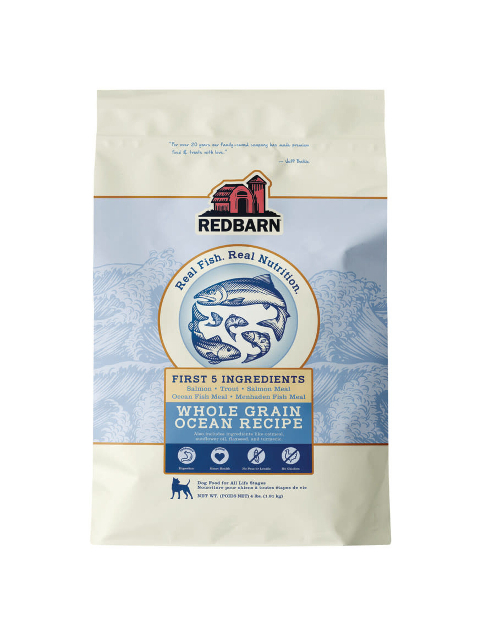 Redbarn Redbarn Whole Grain Ocean Recipe Dog Food
