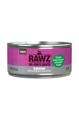 Rawz Rawz Senior Chicken, Green Mussels & Pumpkin Recipe Pate Wet Cat Food 5.5oz