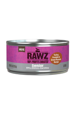 Rawz Rawz Senior Turkey, Pumpkin & Green Mussels Recipe Pate Wet Cat Food 5.5oz