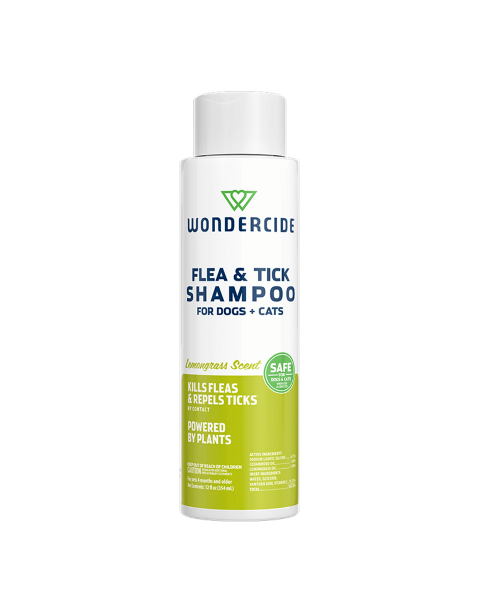 Wondercide Wondercide Flea & Tick Shampoo For Dogs & Cats Lemongrass Scent 12oz