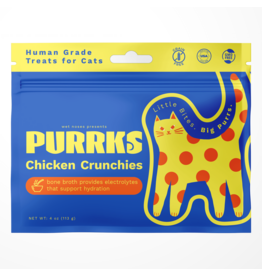 Wet Noses Wet Noses Purrks Chicken Crunchies Cat Treat 4oz