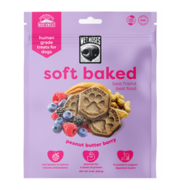 Wet Noses Wet Noses Soft Baked Peanut Butter Berry Dog Treat 8oz