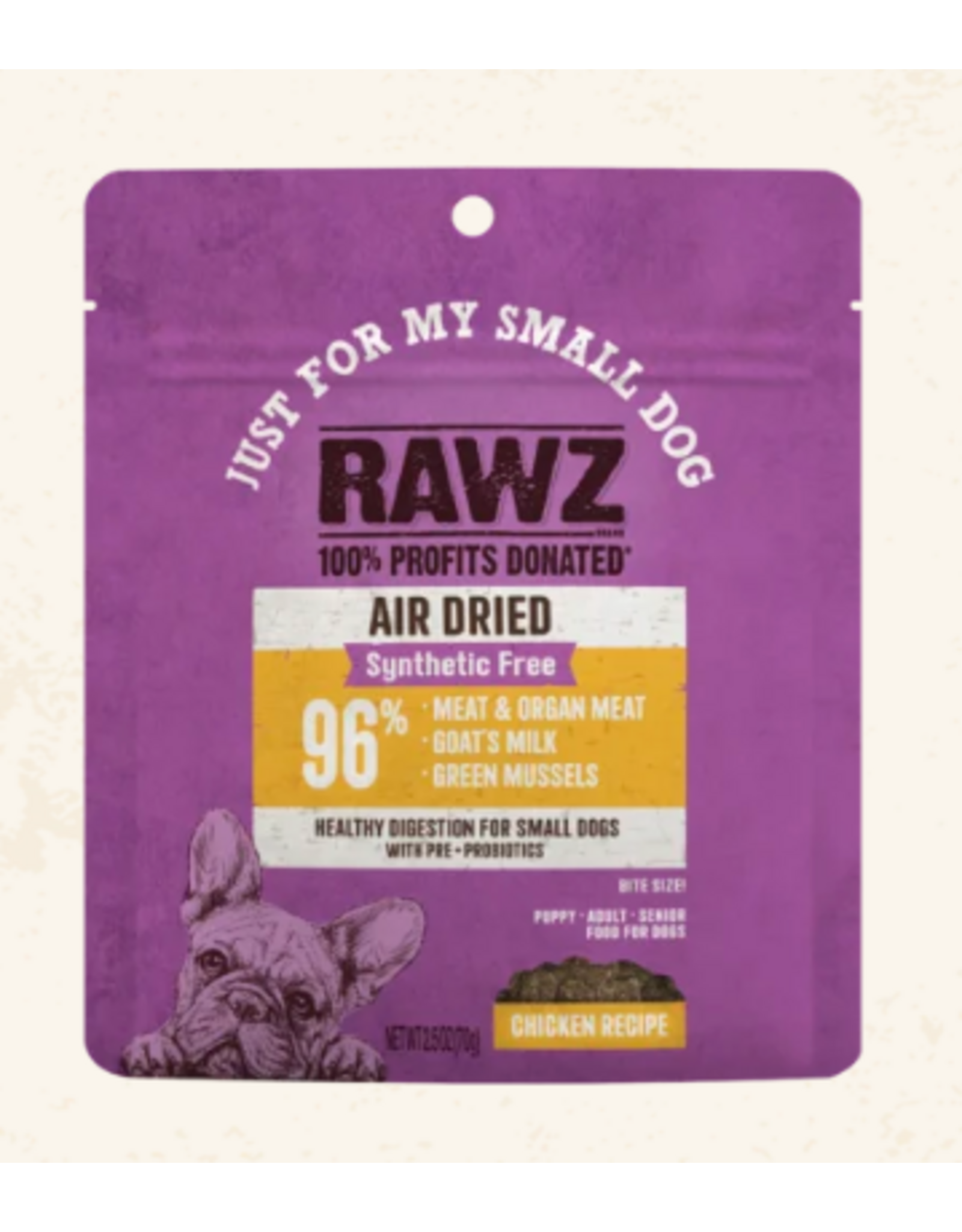 Rawz Rawz Small Dog Air Dried Chicken Recipe