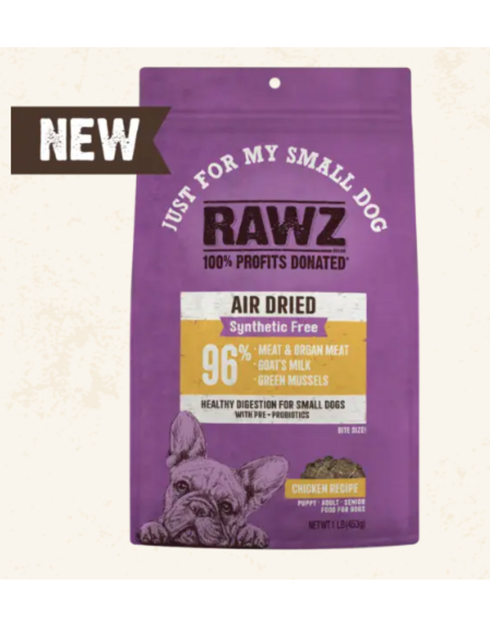 Rawz Rawz Small Dog Air Dried Chicken Recipe