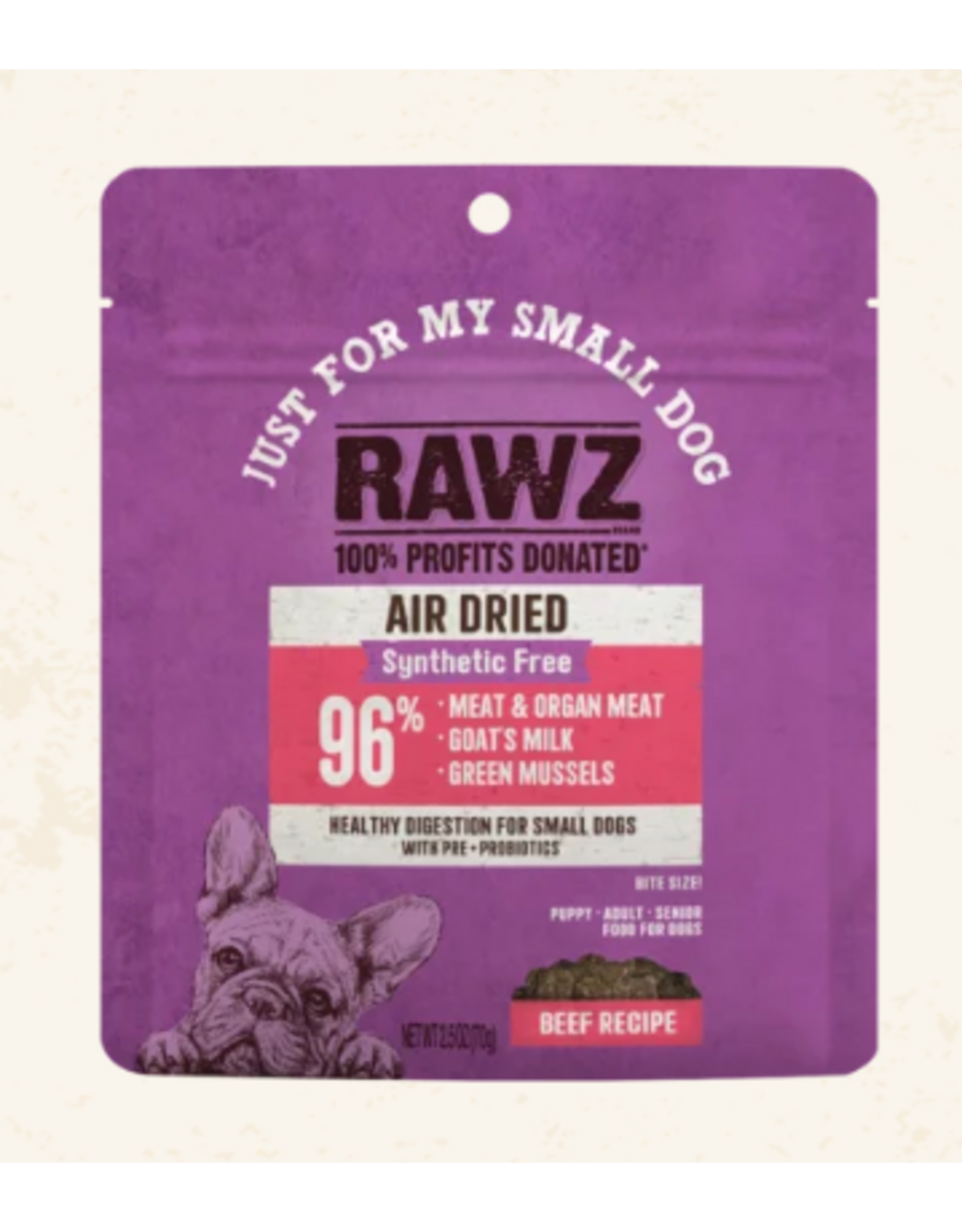 Rawz Rawz Small Dog Air Dried Beef Recipe
