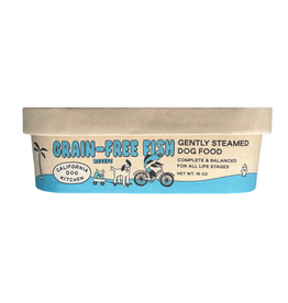 California Dog Kitchen California Dog Kitchen Gently Cooked Grain Free Fish Recipe Dog Food 1lb