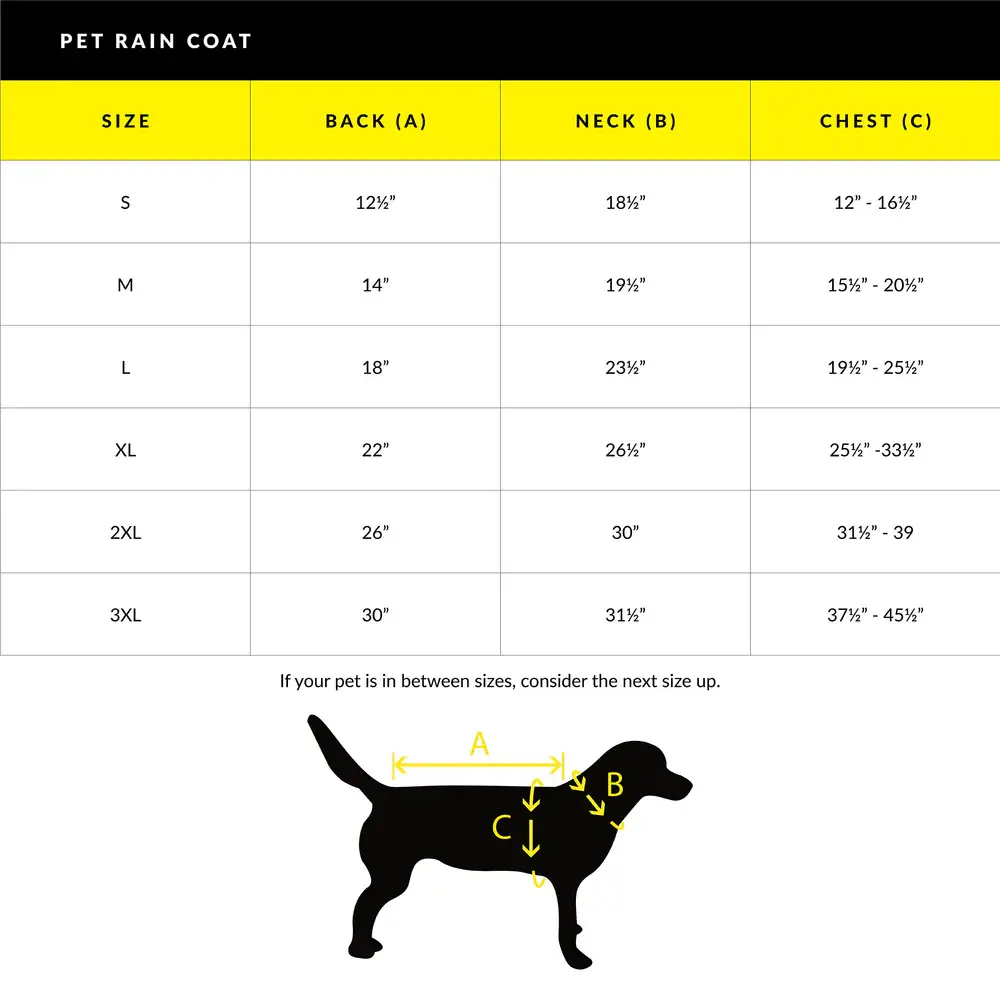 sizing chart