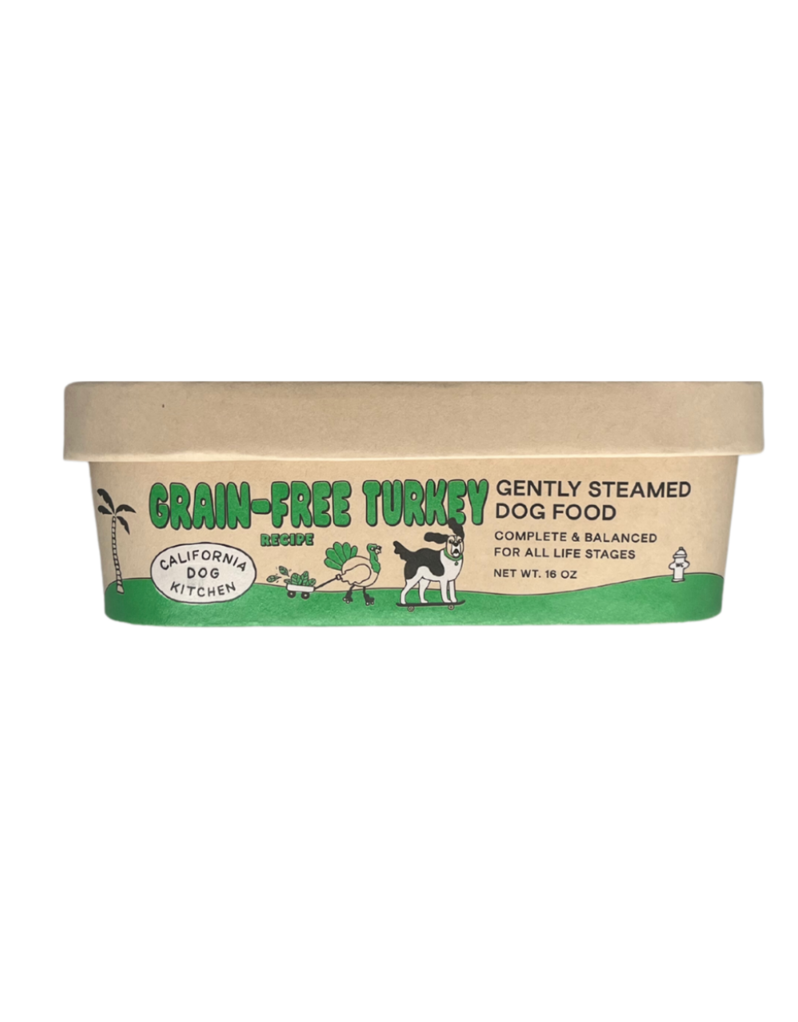 California Dog Kitchen California Dog Kitchen Gently Cooked Grain-Free Turkey Dog Food