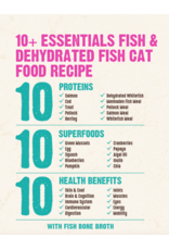 Rawz Rawz. 10 Essentials Fish & Dehydrated Fish Recipe Cat Food 3.5lb